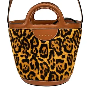 Pre-owned MARNI Others Shoulder Bags Tropiclia Leopard 2way Bag
