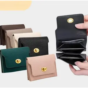 ELIPAPRO  AS230 Women's Card Bag 2025 New Wallet Women's Fashion Change Bag Multi-function Multi-card Card Bag
