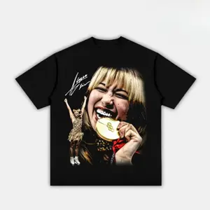ALYSA LIU "GOLD" Youth & Adult Graphic Tee, Team USA Winter Olympics T-Shirt, Vintage Y2K Streetwear Crew Neck Shirt, Unisex Casual Top, Fan Gift, Verano Camiseta