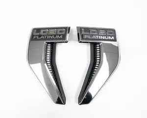 F150 LOBO Platinum Emblems