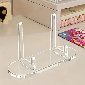2pcs Boho Style Clear Acrylic Coin Display Stand - Durable, Electricity-Free, Perfect for Collecting and Showcasing Valuable Memorabilia, Collectible Display | Modern Display Stand | Smooth Surface, Coin Holder