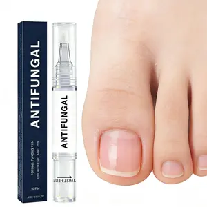 Strength Nail Renewal Pen - Restores Clarity for Discolored, Thick & Damaged Nails - Easy Brush Applicator