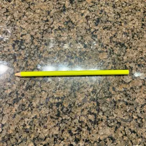 Premium Yellow Coloring Pencil, Arts & Crafts Drawing Supply for Kids, Educational Toy for Creative Sketching