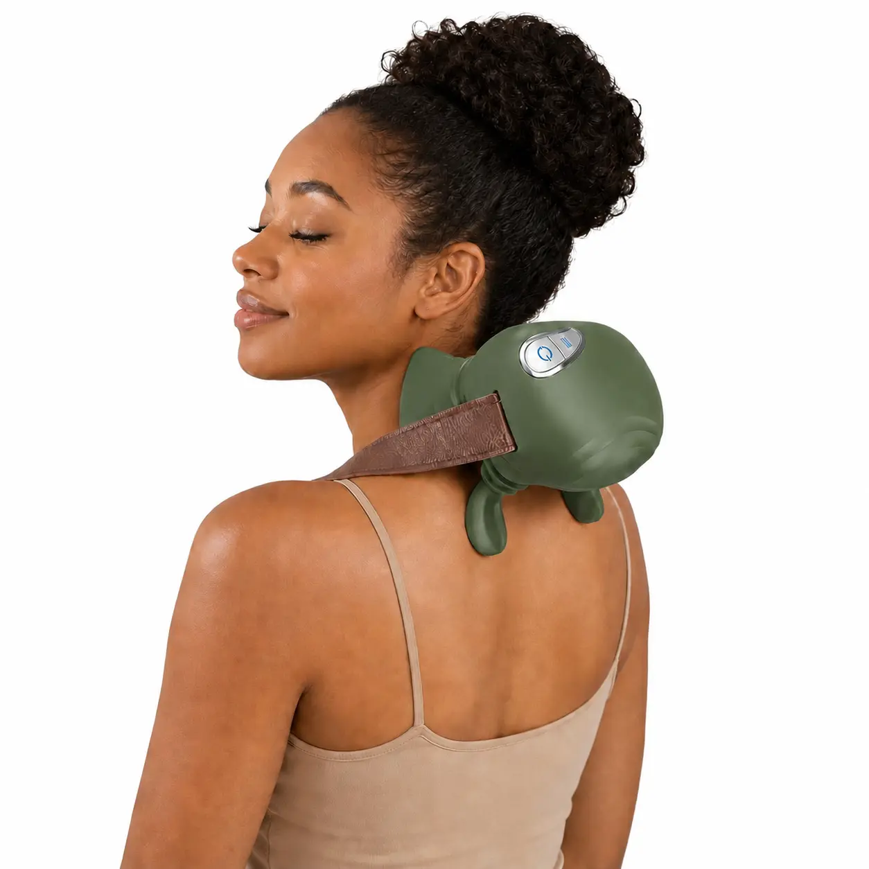 BENBO Shoulder Massager for Neck and Back with Heat, Wireless Electric Cervical Neck Massager, Bionic Hand 3D Kneading Deep Tissue Massage, Portable Rechargeable Massager for Shoulder, Neck, Back, Leg Pain Relief