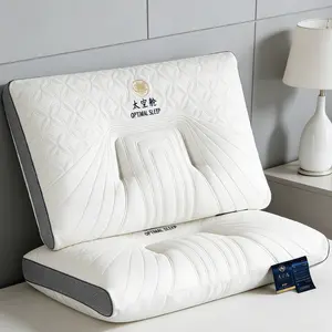 Space Capsule Pillow Ergonomic Sleep Support All Night Neck Comfort