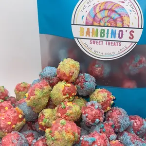 Moon Rock Clusters Freeze Dried