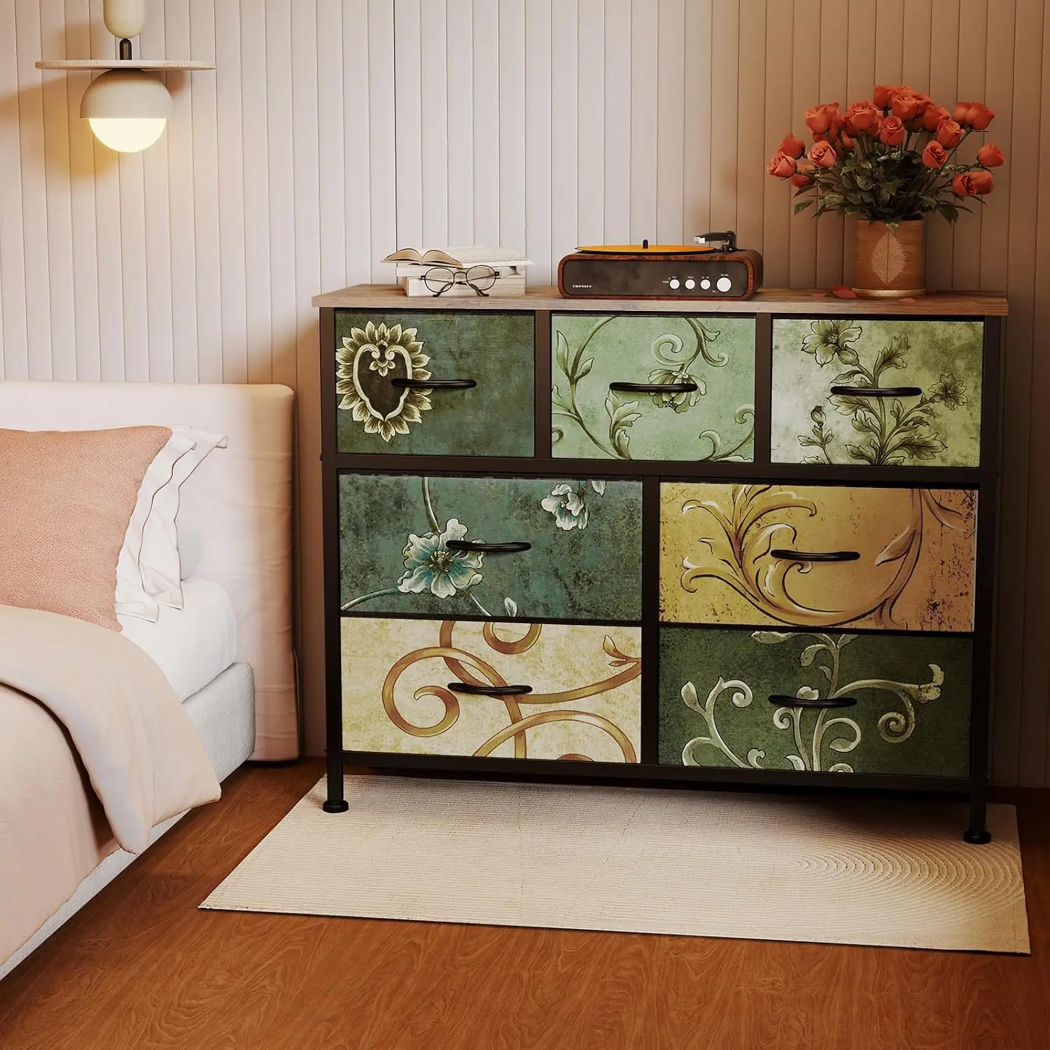 Floral Painted/7BC