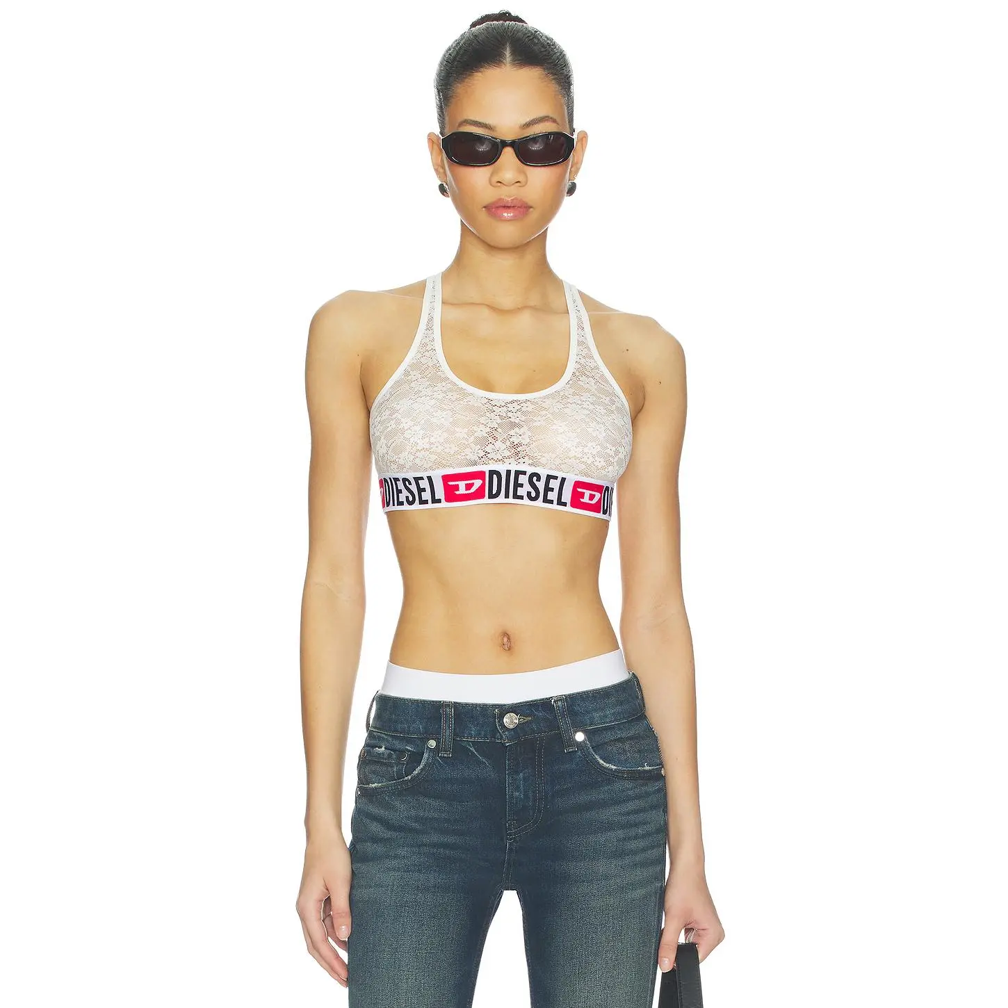 Diesel Oriba Bra in White white