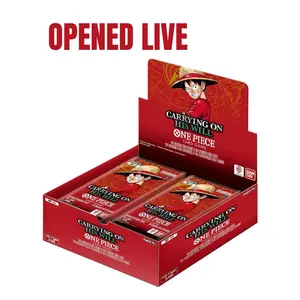 One Piece English OP13 Carrying On His Will Booster CARDS LIVE OPENING