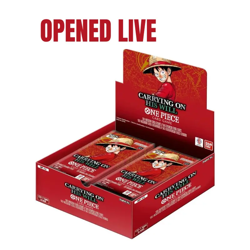 One Piece English OP13 Carrying On His Will Booster CARDS LIVE OPENING