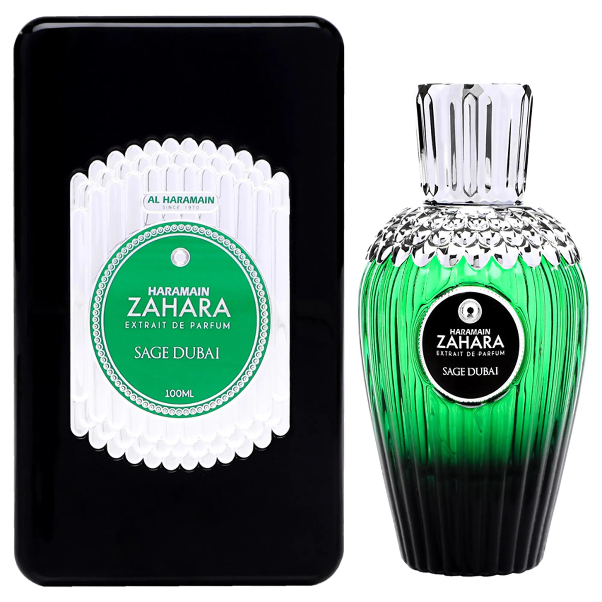 Zahara - Sage Dubai by Al Haramain for Unisex 3.33 oz Extrait De Parfum Spray