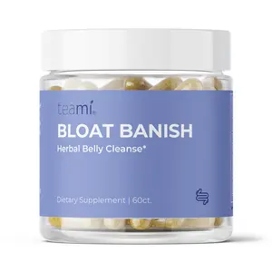 Teami Bloat Banish, Herbal Belly Cleanse - 60caps