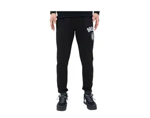Pro Standard NBA Brooklyn Nets Stacked Logo Men Sweatpants Black