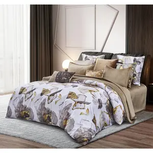 Mori Ivory Modern Abstract Duvet