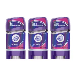 Lady Speed Stick 48HR Antiperspirant Deodorant Gel Fresh Fusion 2.30 oz (Pack of 3)