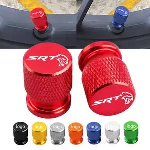 Car Wheel Tire Valve Caps Tyre Stem Covers Airdust Waterproof for Charger Challenger Srt Sxt Caliber Journey Caravan Magnum Dodge