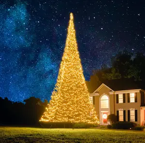 Patriot Glo 4000 Commercial-Grade Flagpole Christmas Tree
