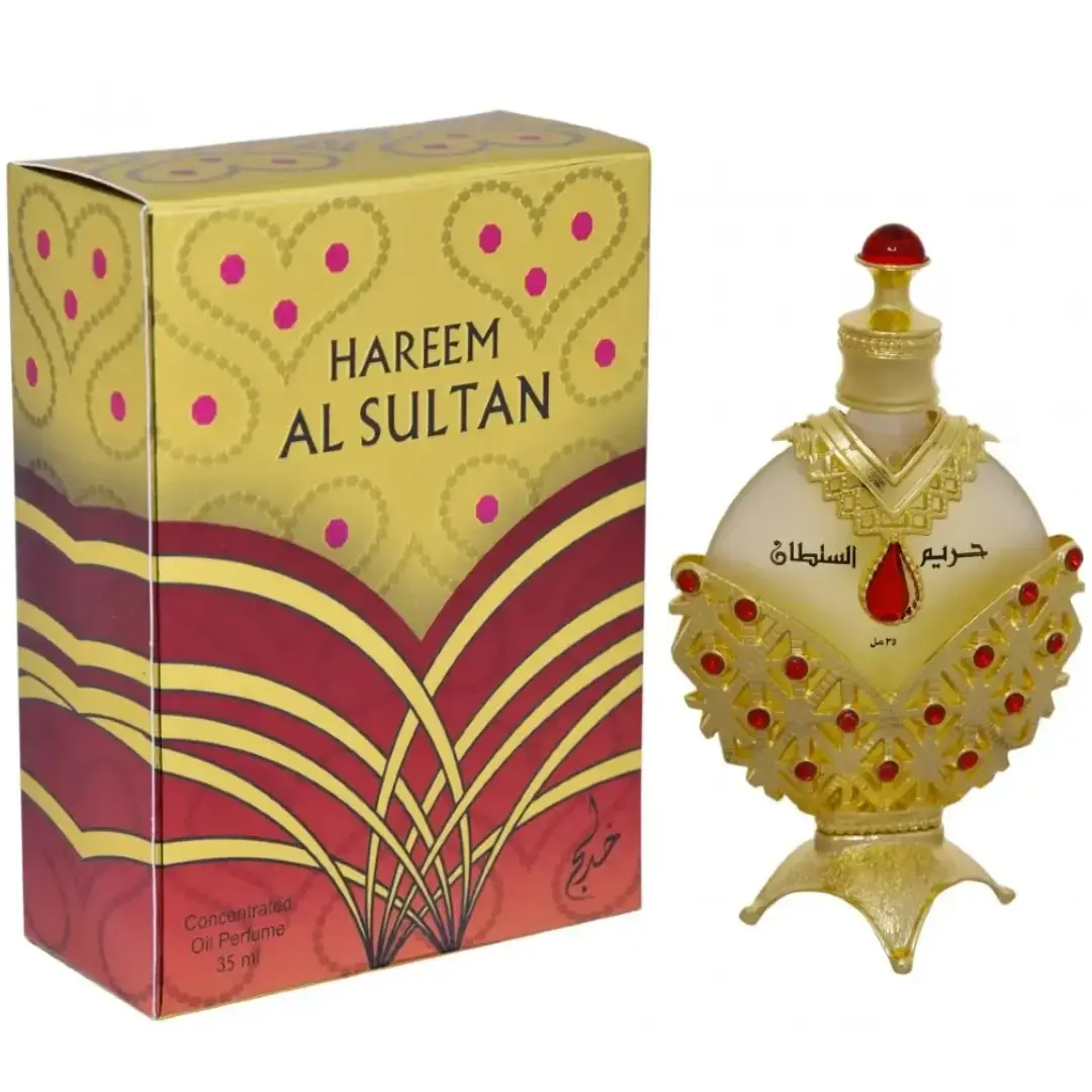 Khadlaj Hareen Al Sultan Gold 1.2 Pure Oil Perfume Unisex