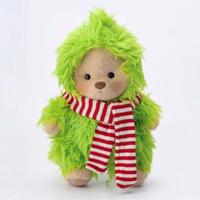 Green Fluffy Little Monster Bear