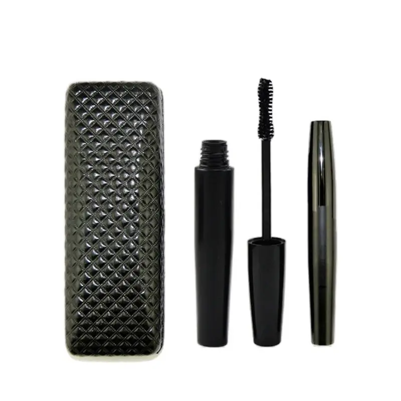 Mascara and fiber lashes
