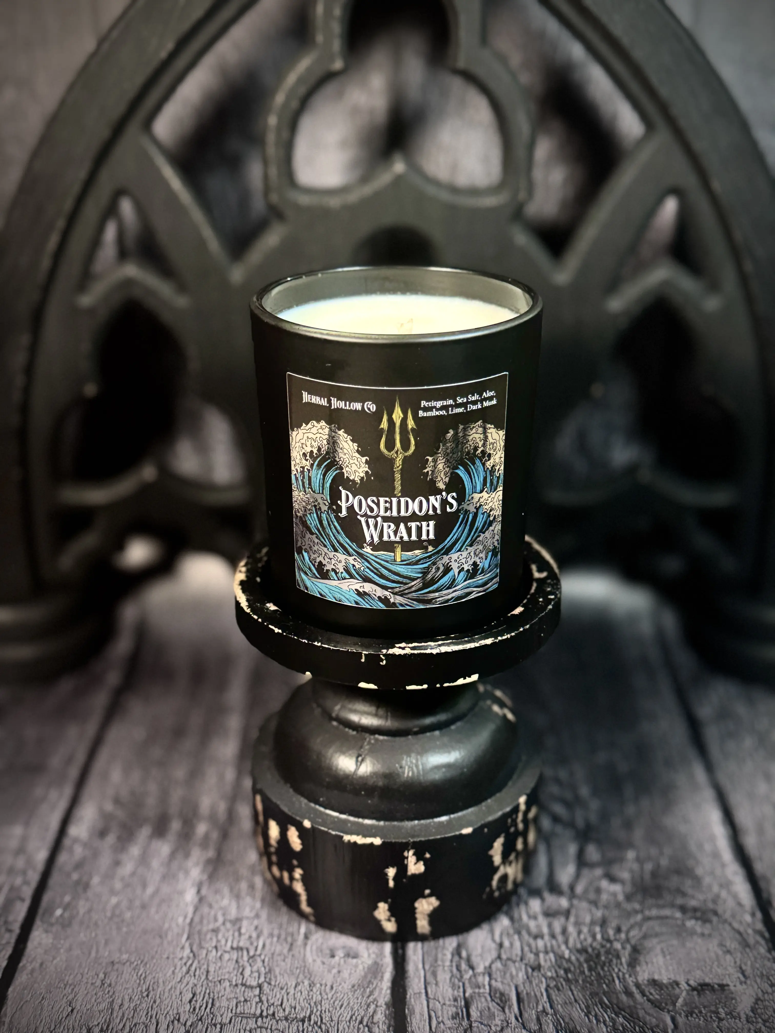 Poseidon’s Wrath - Scented Candles with Fresh Aroma, for Aroma and Decor Use