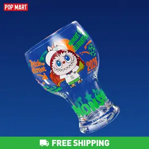 POP MART THE MONSTERS × FIFA SERIES-Glass Cup Blind Box,Labubu, World Cup 2026 Collectible Toys