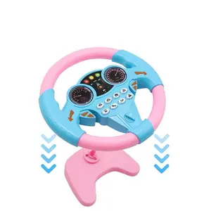 Simulation Car Driving Game Steering Wheel Toy, Early Education Steering Wheel Toy, Rotatable Steering Wheel Toy, Pretend Play Toy