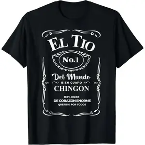 Premium El Tio No1 World TShirt Featuring HighQuality Print Soft Comfort and Practical Design Made in USA zt01