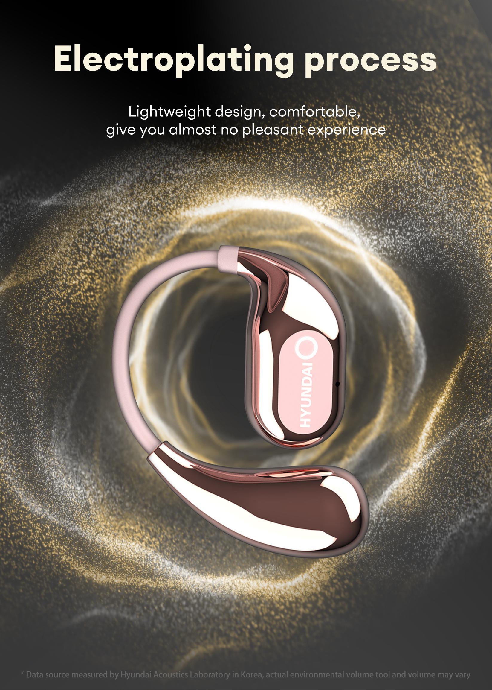 HYUNDAI HY Q18 Pro Electronic Earbuds Bluetooth Headset with 169 Language Translation Full Color Touch Screen for Music & Phone Calls