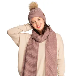C.C Cozy Honeycomb Pattern Knit Scarf – A Unique and Stylish Women's Accessory, Featuring Intricate Texture and Luxurious Warmth