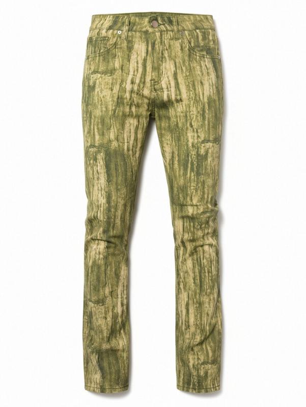 Y2K Olive Green Bleached Destroyed Stacked Denim Pants for Men Trendy Fashionable Jeans with Unique Stacking Design jin  grey  sweatpants bunker  pants