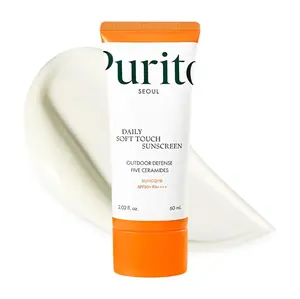 PURITO SEOUL Daily Soft Touch Sunscreen SPF50+ PA++++ 60ml PURITO SEOUL Daily Soft Touch Sunscreen SPF50+ PA++++ 60ml