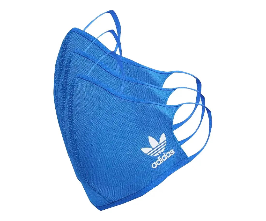 Adidas Standard Unisex Face Mask in Large Size L, Solid Athletic Style, Breathable, Reusable & Washable