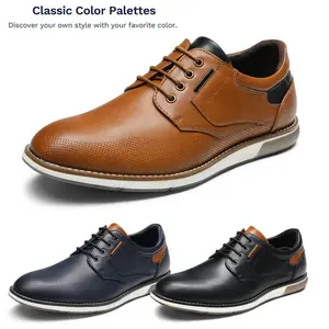 Men's Wide Size Casual Dress Oxfords Shoes Business Formal Derby Sneakers 8-13