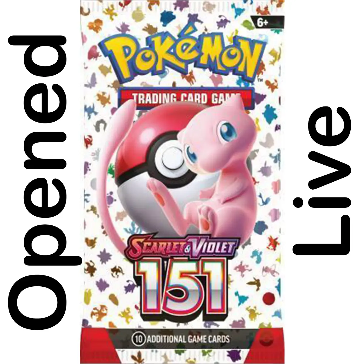 Live Pokemon English 151 (Booster Pack)
