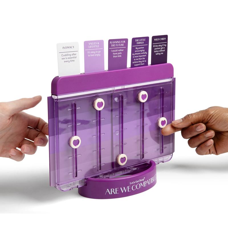 Are We Compatible? by Relatable, A Romantic Relationship Card Game and Couples Games for Adults - Perfect for Fun Date Night Ideas, Gifts for Girlfriend, or Wedding Gifts for Newlyweds