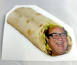 Funny Danny DeVito Style Waterproof vinyl stickers Decor Decorative
