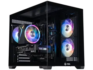 ABS Flux II Aqua Gaming PC - Windows 11 - Intel Core i7-14700F - GeForce RTX 5070 12GB - DLSS 4 - 32GB DDR5 6000 - 1TB M.2 SSD