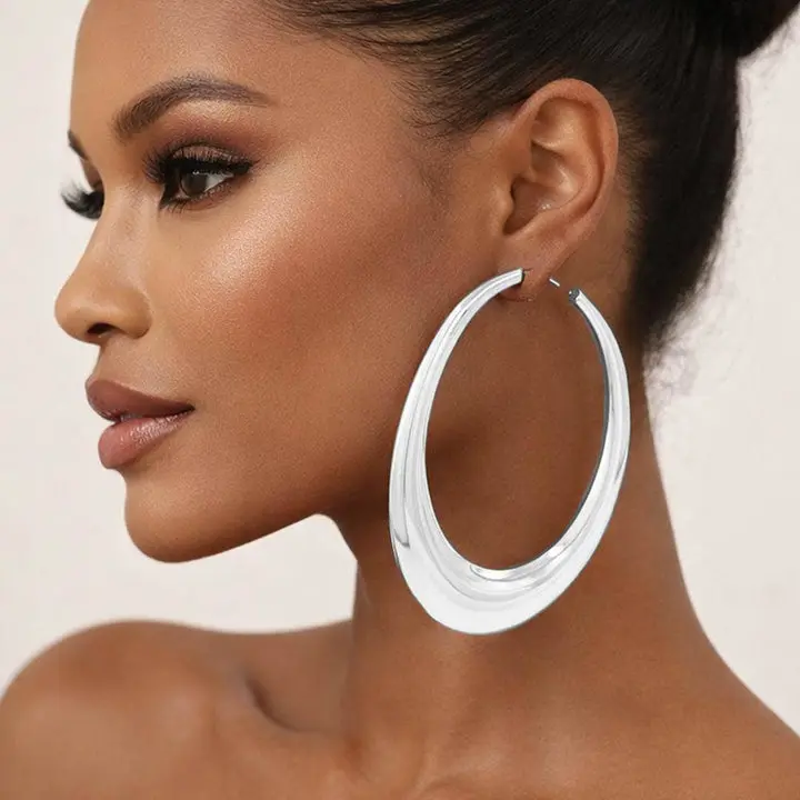 Round Of Applause - Oval Earrings