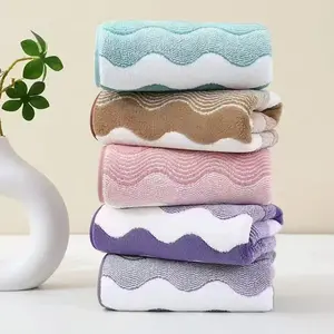 Striped Pattern Bath Towel Sets,  Soft Absorbent Microfiber Blanket Towel, Quick Drying Towel for Bathroom, Hotel, Salon, Spa, Gym, Home Goods, Microfiber Bath Towels