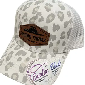 Personalized hat with Tractor with Farm Name & Est date