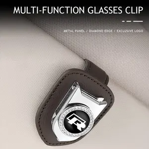 Car sunshade glasses clip car glasses clip For VW Atlas Jetta Touareg Variant Golf Polo GTI Taos Nivus Passat Tiguan Arteon Taigo Caddy Sharan Beetle CC Amarok Transporter Caravelle Crafter Touran Scirocco Virtus
