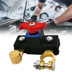 Battery Disconnect Switches, Universal 12V 24V Adjustable Car Battery Isolator Switches, Anticorrosion Car Batterys Cut Off Switchs for Marine Boat Car Truck Camper RV Trailer Vehicles Engine Application for All Vehicle Types