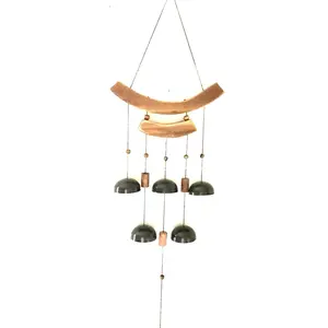 Hanging 5 Bell Wind Chime for Home Decor