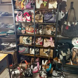 Decorate  purses during live , you purchase wild rags and charm and I will decorate with chain or other charms