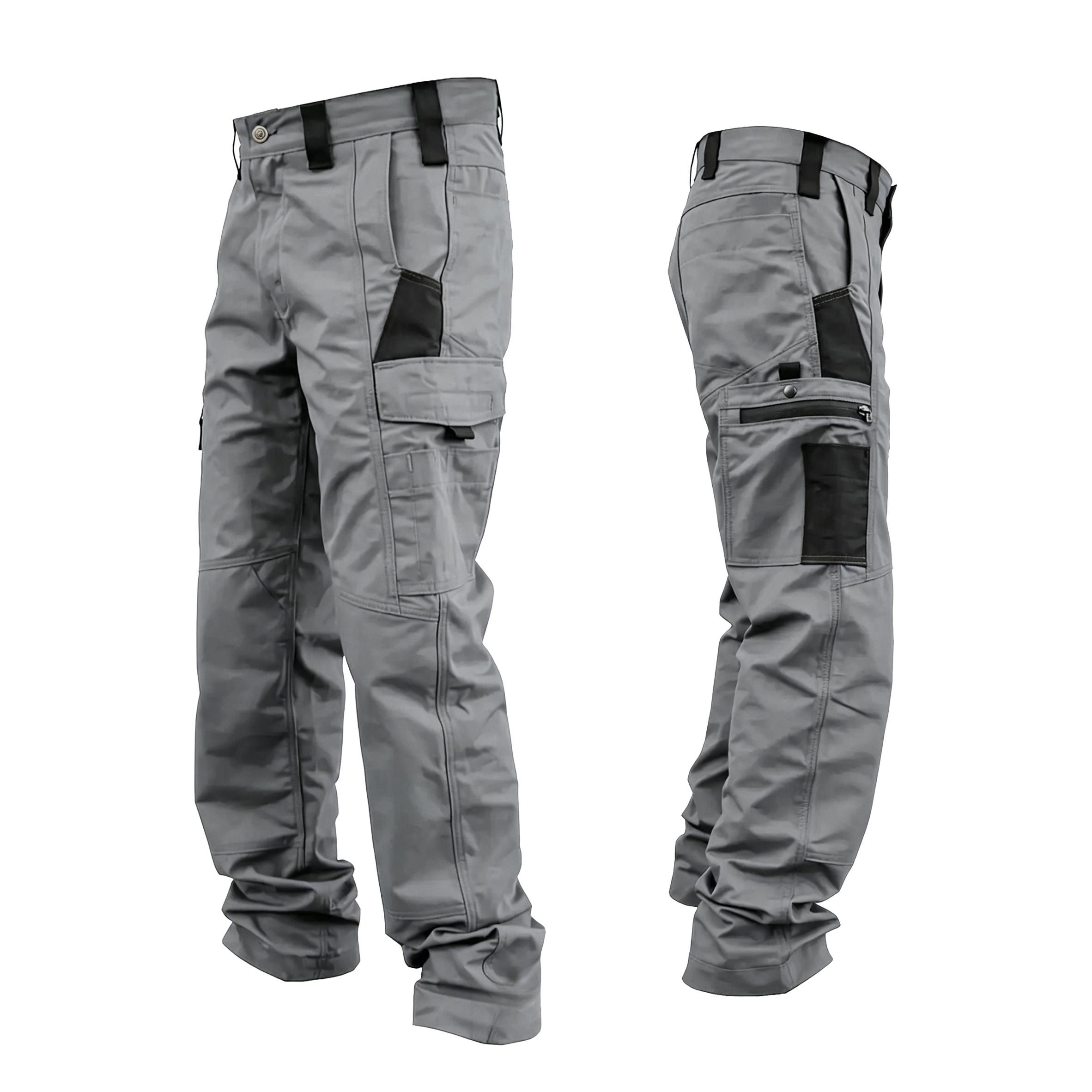 Amoyer Men's Tactical Work Pants With Multiple Pockets - Made Of Durable Fabric, Available in Multiple Colors, Fishing, outdoor activities, work, hiking, camping, 230g/m² new fabric,Versatile For Spring, Autumn, And Summer, Safe Work Pants, Trouser Amoyer Men's Tactical Work Pants With Multiple Pockets - Made Of Durable Fabric, Available in Multiple Colors, Fishing, outdoor activities, work, hiking, camping, 230g/m² new fabric,Versatile For Spring, Autumn, And Summer, Safe Work Pants, Trouser