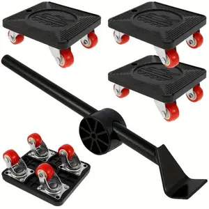 Heavy Duty Furniture Dolly Carbon Steel Adjustable 1320lbs Mover Helper