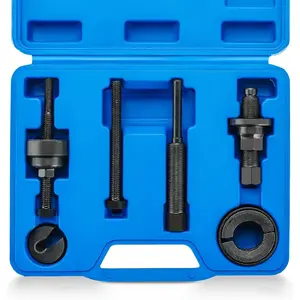 Power Steering Pulley Puller and Installer Tool Kit for Power Steering Pump, Water Pump and Vacuum Pump Pulleys