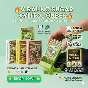 PRONUT No Sugar Xylitol Candy - Korean Olive Young Viral Candy, 98%-100% Xylitol, Low Calorie Breath Mints for Teeth Health, 6 Flavors