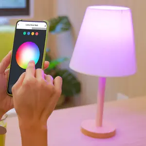 LEONA RGB + Dynamic Tunable White Smart Bulb 4-Pack - App-Controlled, 800 Lumens, 2700K to 6500K, Ideal for Home & Event Lighting